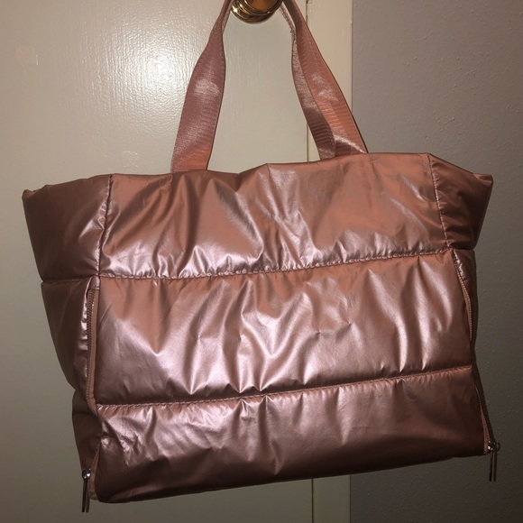 Padded Metallic Wet/Dry Yoga Bag - Picture 1 of 11